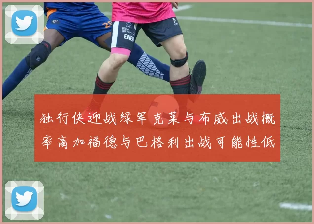 独行侠迎战绿军克莱与布威出战概率高加福德与巴格利出战可能性低
